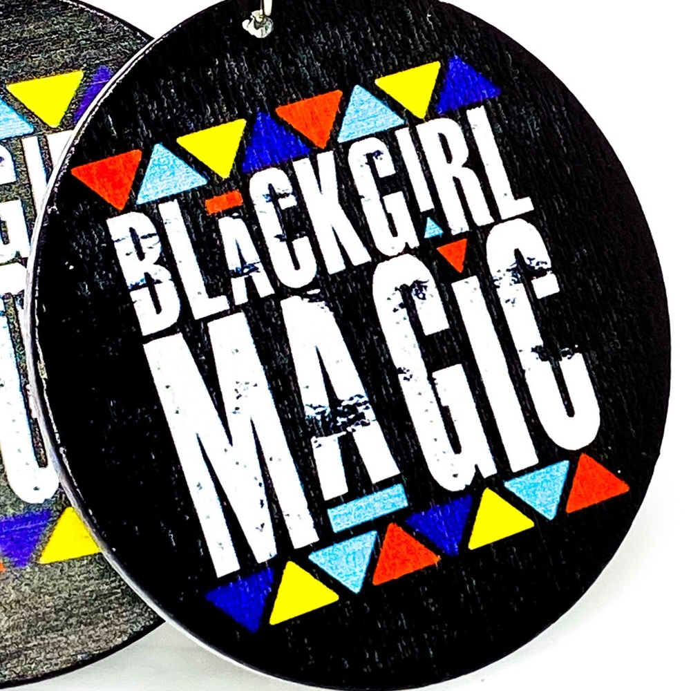 Black Girl Magic Hoops